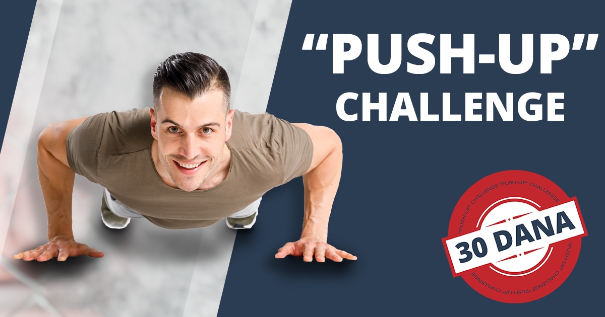 Kako pravilno raditi sklekove? + Push up challenge